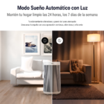 Purificador de Aire Winix T800 WiFi | Hasta 120 m² - Imagen 8
