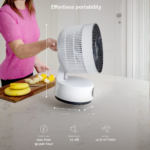 Ventilador de Mesa Silencioso con Batería Sefte 8″ - Imagen 2